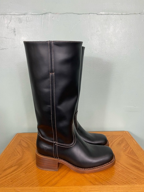 Frye Shoes - Frye Campus 14L Boots Leather Black Size 7 Sku10